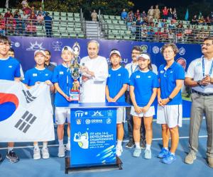 Korea emerged as a champion of the ITF Asian U-14 Development Championships