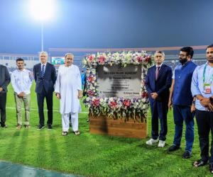 Chief Minister Shri Naveen Patnaik inaugurates AIFF-FIFA Football Academy