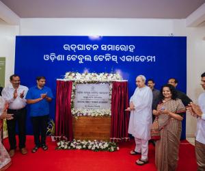 Chief Minister Naveen Patnaik inaugurates Odisha Table Tennis Academy