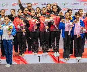 Maharashtra bagged Silver, while West Bengal settled for Bronze in the Women's category on the second day