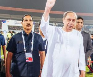 Chief Minister, Odisha,  Shri Naveen Patnaik, today, graced the Kalinga Super Cup 2024 Final between Odisha FC and East Bengal FC at the Kalinga Stadium and wished the two teams at the team line-up ahead of their match. 