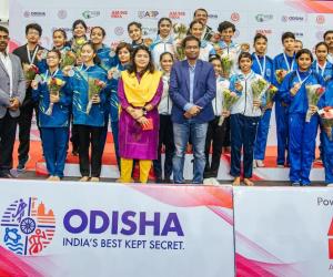 Delhi secured Silver medal and West Bengal clinched Bronze in the women's team category ~