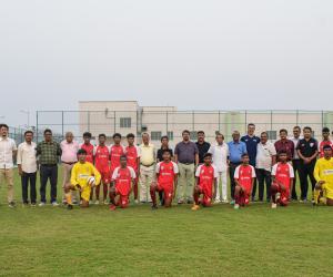 In a significant development for sports in Odisha, fi�een excep- �onal local footballers were unveiled as part of the inaugural batch of the AIFF-FIFA Talent Academy in Bhubaneswar.